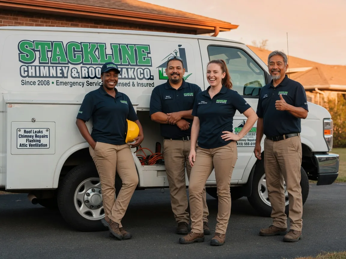 Chimney flashing repair company in Echo, UT